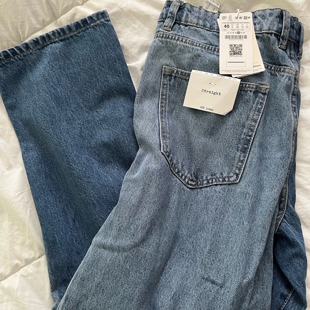 ASOS Womens US8/UK12 two-toned denim jeans